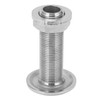 Aramox 3/8inch Universal Thru Hull Fitting Connector Stainless Steel Water