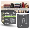 Evelots Tall Wire Shelf Dividers -8 Pack- Closet Storage &