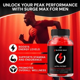 Surge Max (2 Pack) Surge Max Gummies for Men – SurgeMax Male Gummies All-Natural