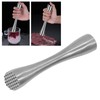 Stainless Steel Cocktail Muddler Food Grade Ergonomic One Piece Forging