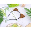 Bonnie Z. Leonardo Brown Ears Headband Cat Ears Headband Furry