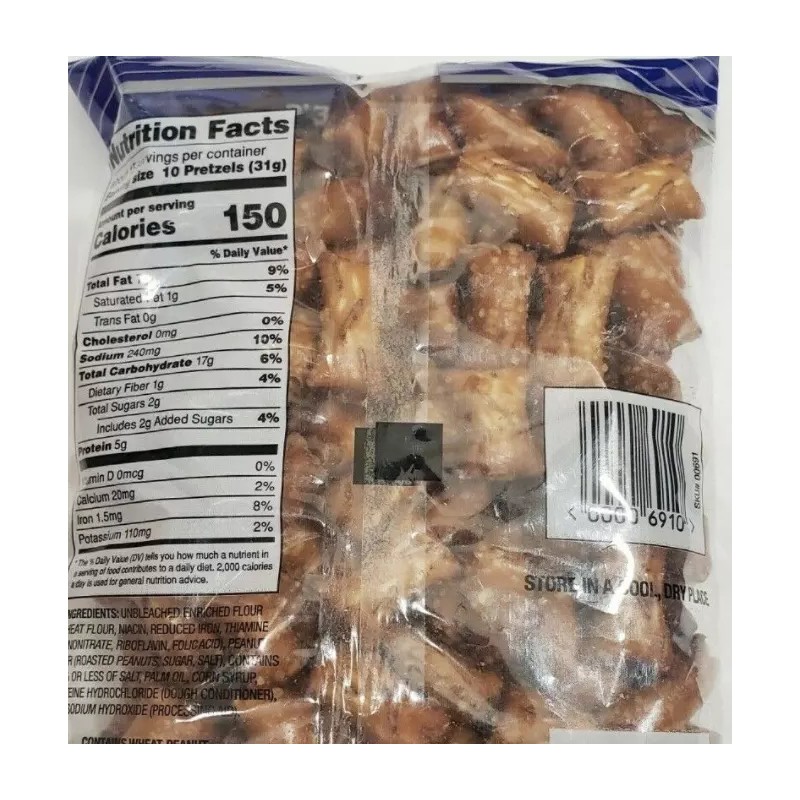 Trader Joe’s Peanut Butter Filled Pretzels Snack Nibbles 16 OZ
