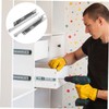 Operitacx 2pcs Heavy Duty Soft Close Drawer Slides Durable Cold