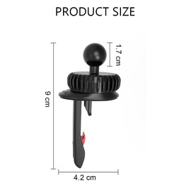 JNNJ Car Air Vent Clip Holder, Vehicle Air Conditioning Air Conditioning Air Vent Holder Compatible, Car Vent Holder for Car, Universal, Handheld Radio Clip Holder Car