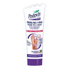 P-Podovis, Crema Para Pies Y Uñas, Uñas Y Pies Lisos, Hidrata.