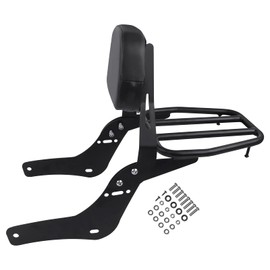 Worldmotop Motorcycle Sissy Bar Backrest Rear Passenger Seat for Honda Rebel CMX1100 CMX 1100 2021 2022 Detachable Backrest (for CMX1100-A)