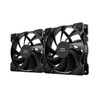 Mars Gaming MF-PWMX2 Black, 2 Fans 120 mm, Whisper Quiet
