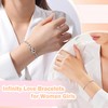 yadiana Grandma Gifts, Infinity Love Heart Grandma Bracelet Gifts for