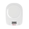 Girmi PS0101 Küchenwaage, 0 W, Kunststoff, Weiß