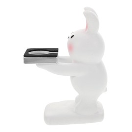WOONEKY Cute Bunny Charging Station for Smartwatches Creative Desktop Watch Stand Organizer Durable Charging Base for Watch for Any Occasion