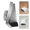 TEHAUX Stainless Steel Square Exhaust Vent Cover Rainproof Design for