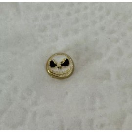 Unbranded Jack Skellington Floating Charm Gold For Glass Memory Lockets