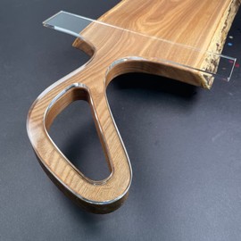 Oblong Charcuterie Board Handle Acrylic Router Template