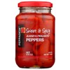PEPPADEW Hot Whole Piquante Peppers, 14 OZ