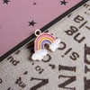 Ximimark 40 PCS Gold Plated Enamel Rainbow Charms Pendant for