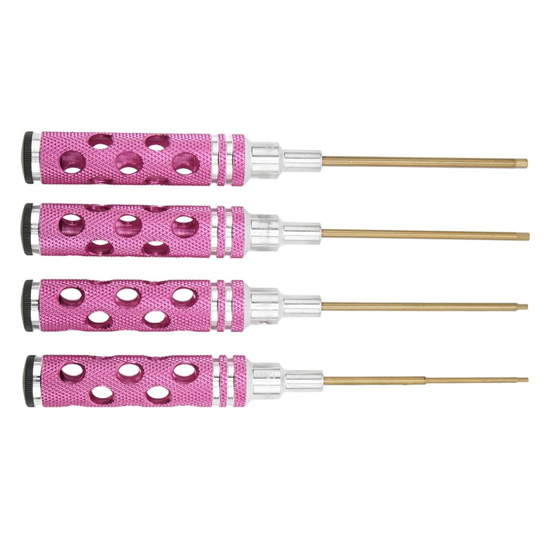 4Pcs Hex Driver Wrench Set 1.5mm 2.0mm 2.5mm 3.0mm RC