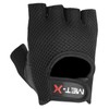 Met-X Suede Leather Microfibre Fabric Gym Training Gloves Extra Large,