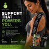 Green Drop Herb-Infused Precut Kinesiology Tape for Sports & Fitness