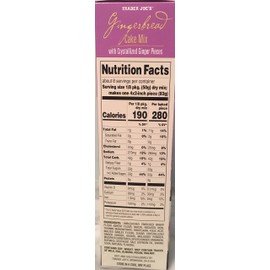 Trader Joe's Gingerbread Cake Mix 14oz. (2 pack)