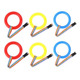 Kisangel Safety Walking Rope for Children with Handles Preschool Anti-Lost Traction Rope for Kindergarten Group Outdoor Activities