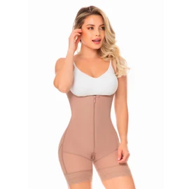 SHAPE CONCEPT 055 089 045 Fajas Colombianas Reductoras y Moldeadoras Post Cirugía Ropa de compresión para abdomen, Cocoa, L