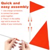 4 Pack Safety Flags with Pole Replacement for Step2 Step