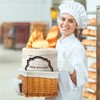 Vesici 8 Pcs Large Linen Bread Bag for Homemade Bread