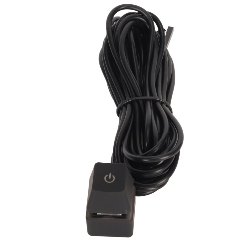 PC Power Switch Blue Switch Mechanical Key Backlit Plug and