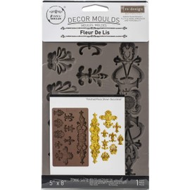 PRIMA MARKETING INC Redesign Mould 5X8, Fleur De Lis, One Size