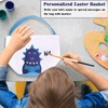 Leesgel Easter Baskets, Dinosaur Easter Basket for Kids, Easter Egg