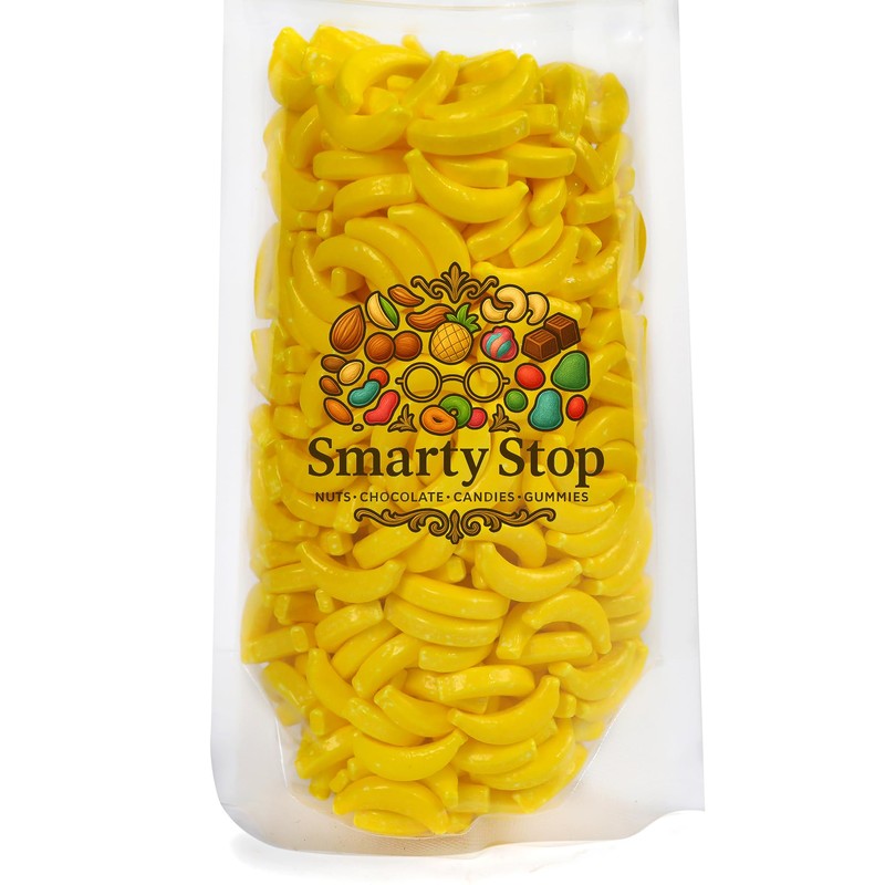 Smarty Stop Banana Heads Hard Candy (1 Pound (Pack of