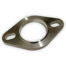 Moderno La Tail Muffler Flange General Purpose Stainless Steel Gasket Press Flange 2.0 inches (51 mm), 2.5 inches (63 mm), 3.0 inches (76 mm) YM-307-MF (63 mm)
