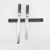 TECHTONGDA 15in Magnetic Knife Scissor Storage Holder Black Storage Kitchen