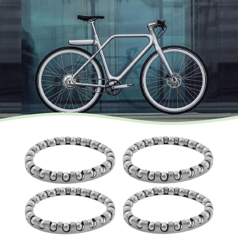 SG Store 12Pcs 5/32 Inch Bicycle Headset Caged Ball Bearing