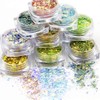 Emumu Mermaid Dust Glitter 12 Colors Dark Color Glitter Hologram