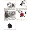 Portable Gas Heater Rapid Warming Adjustable Firepower Mini Gas Tank