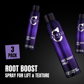 Catwalk TIGI Root Boost Spray Foam - Directional Mousse for All Hair Types - For Lift & Texture - For All Hair Types - Finish on Wet Hair & Blow Dry - Premium Hair Care Products - 8.5 oz (3 Pack)