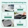 Countertop Ice Maker Machine, Basket and Handle, 9 Cubes in