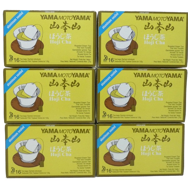 96 Yamamotoyama Hoji Cha Japanese Roasted Green Tea Bags -