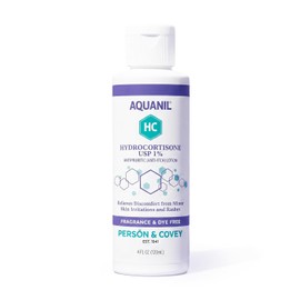 Aquanil HC Lotion, Calming Body Lotion, Anti-Itch Formula, Ideal for all Skin Types - Without Artificial Fragrance
