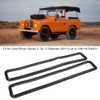 2pcs Car Defender Bulkhead Vent Seal Rubber Decoration Accessory Fit