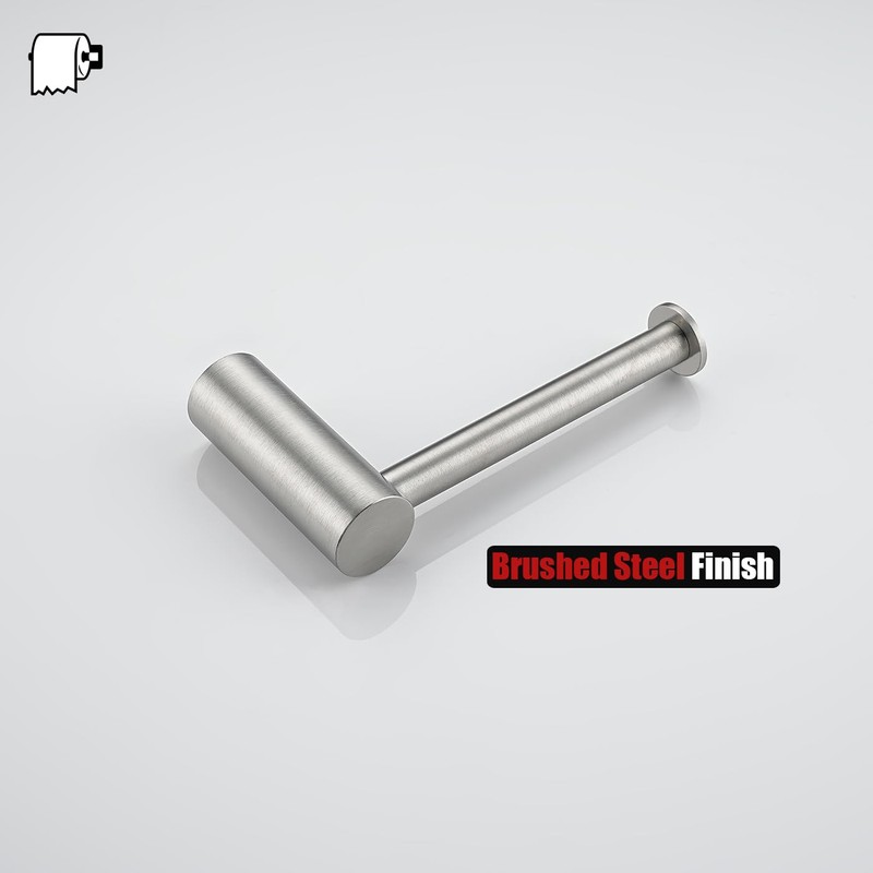 JQK Toilet Paper Holder, 5 Inch 304 Stainless Steel Thick