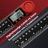 Bestgle Protractor Digital Angle Ruler 2-in-1 Ruler Angle Measurement 360°