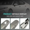 1 Pair Exterior Door Handle Magnetic Gray fits Camry 2012-2017