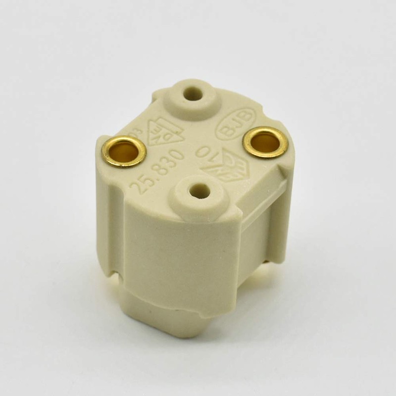 G9 Lamp Holder with Rear Plug Connection M10 x 1