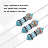 YOKIVE 100pcs 3.3 Ohm Resistor, 1/4W (0.25W) Metal Film Fixed