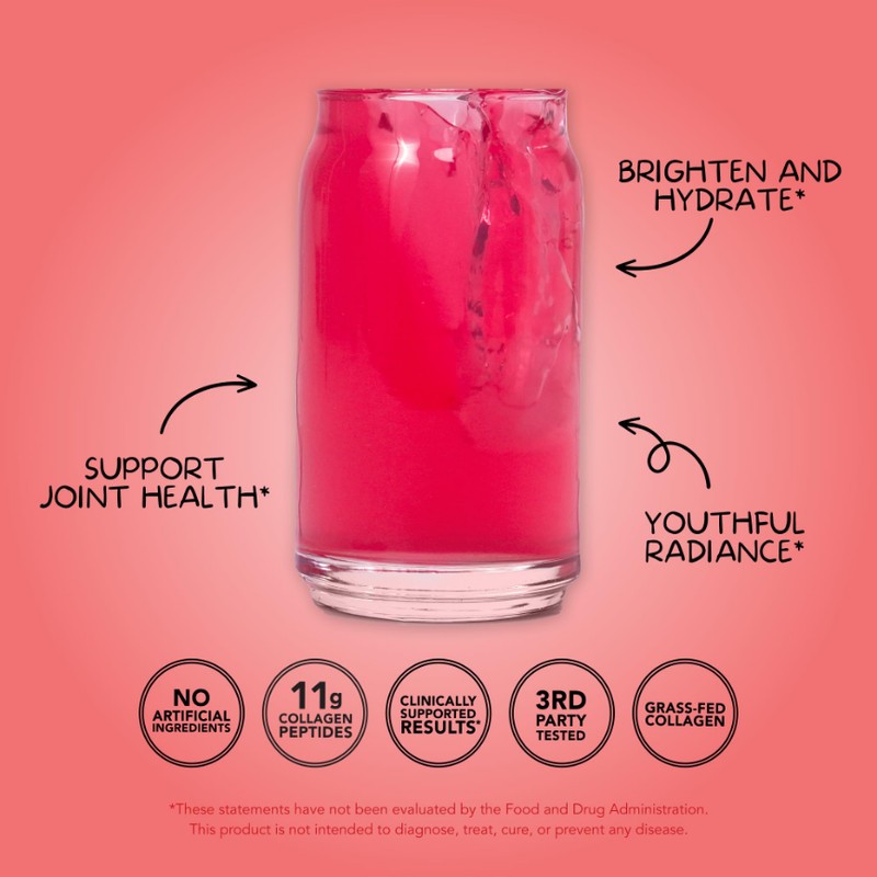 Clean Simple Eats Collagen Cherry Ice, 30 Serving