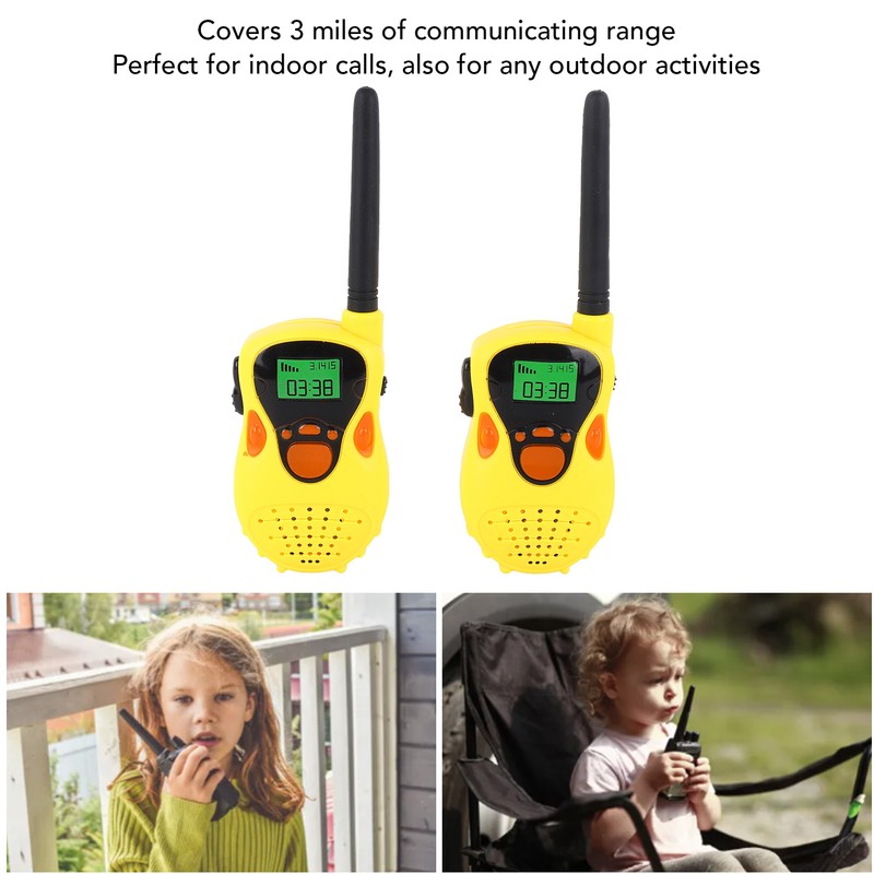 Children Walkie Talkie Toy Clear Sound Stable Signal Handheld Communicating
