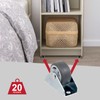 SPARES2GO Universal Divan Bed Cabinet Drawers (Fixed Plate) Castor Wheels