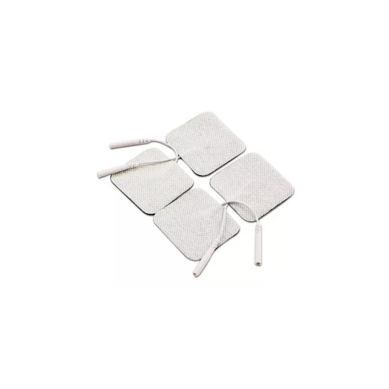 Goju Electrodos Tens Ems 4 Faciales 4 Cuadrados Y 4